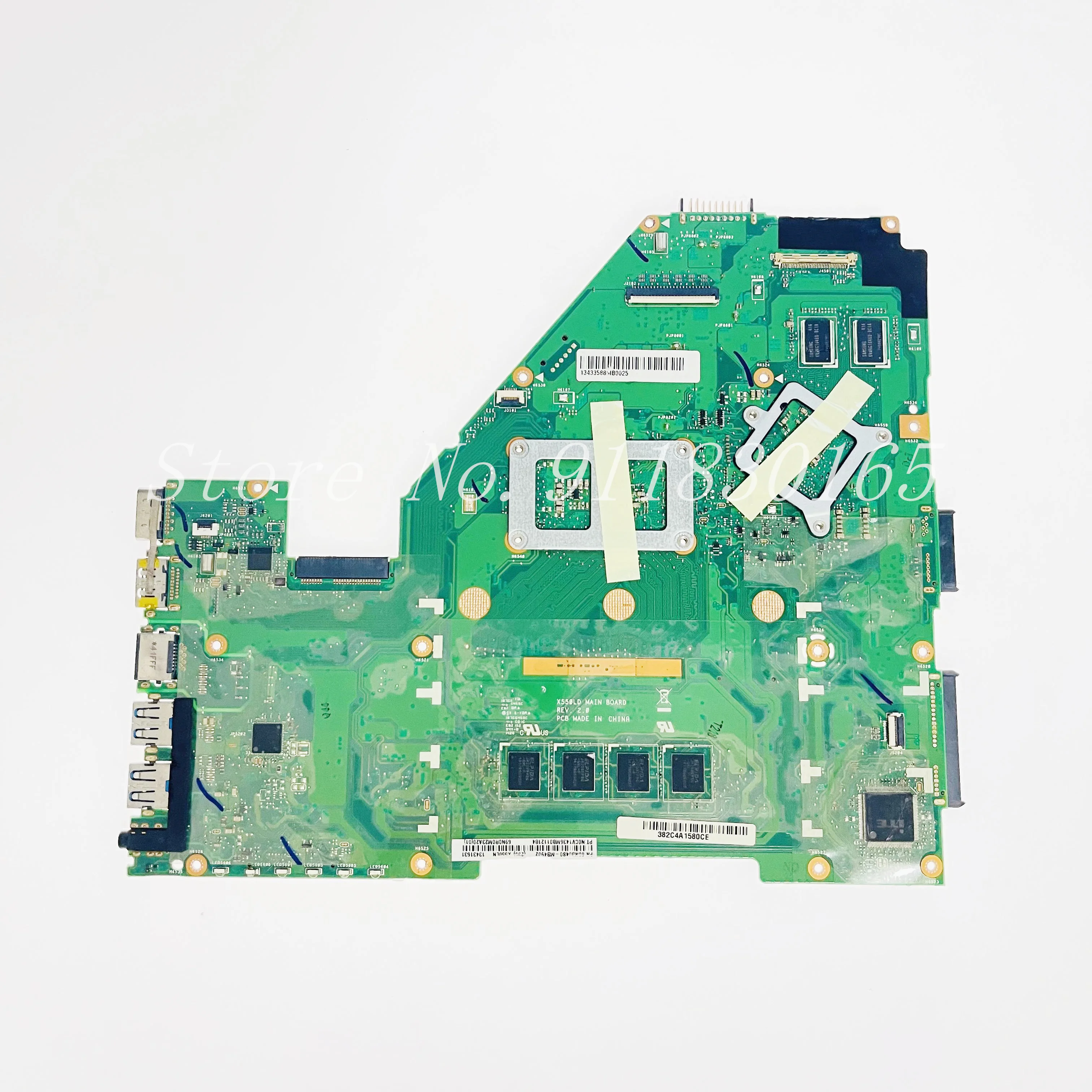 Imagem -02 - Placa-mãe do Portátil para Asus X550ld X550lc X550ln X550l F550l A550l i3 i5 i7 Processador Central 820m 840m 2g Gpu 4gb de Ram