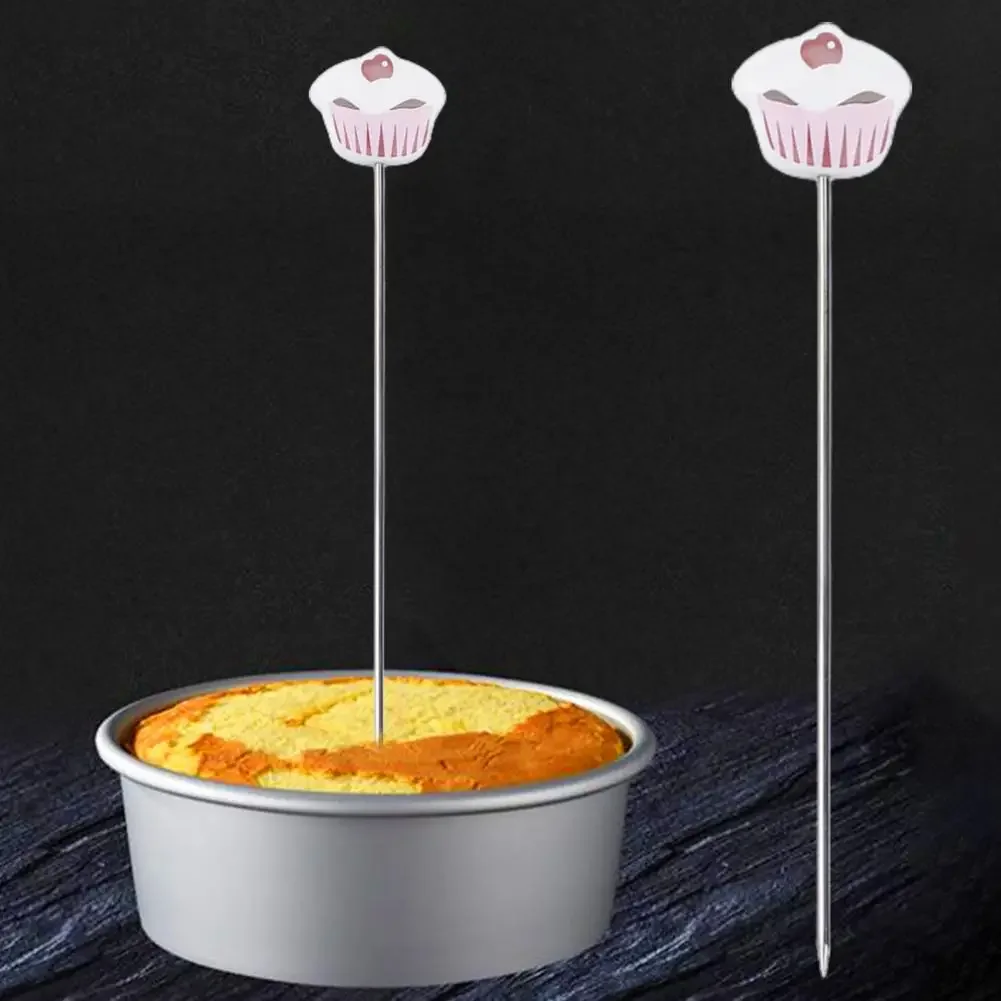 

Cake Test Needle DIY Chiffon Cake Tool Heat-resistant Lengthen Handle Anti-scalding Bread Doneness Testing Stick Kitchen Gadget
