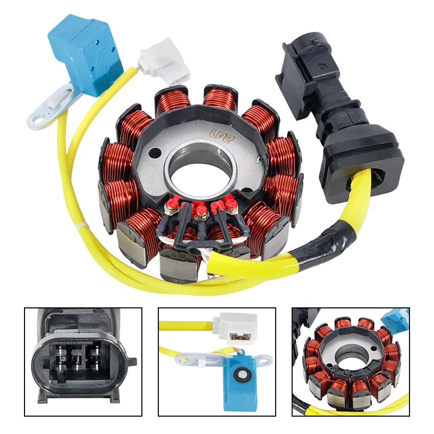 Scooter Magneto Ignition Stator Coil For Gilera DNA 125 180 Nexus 125 Runner 180 200 VXR VX ST 4 Stroke Charging Coil Assembly