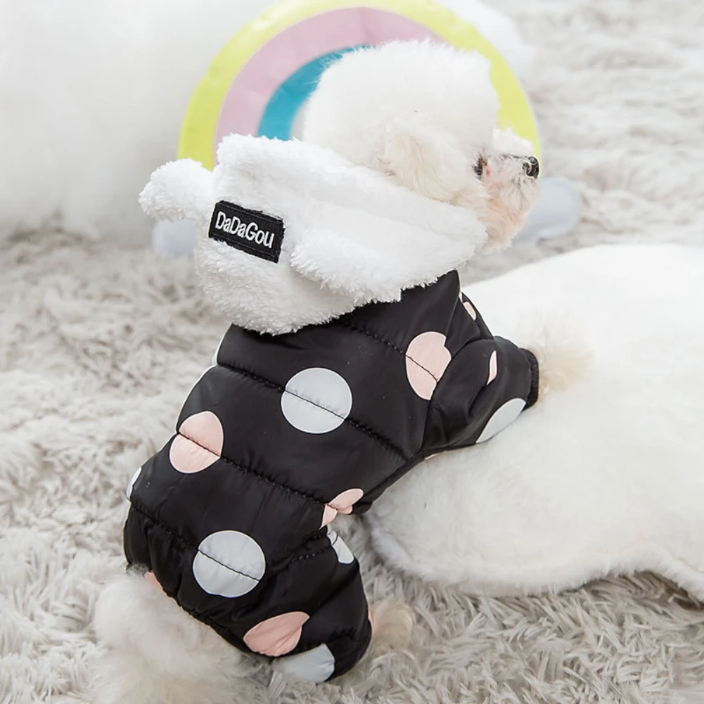 Pet Dog Clothing Winter Warm Clothes For Small Dogs Puppy Coat Thicken Overalls Waterproof Dogs Jacket Clothing mascotas