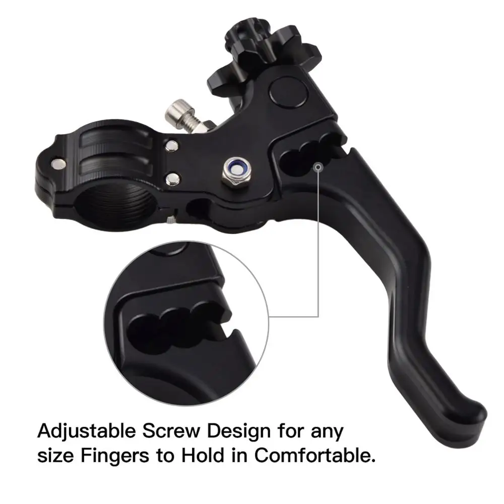 Short Stunt Clutch Lever For Honda CBR 600 F2 F3 F4 F4i 650F 600 CBR1000RR CRF250R CRF450R CRF250L CRF250M CRF 250X 450X CR 125R