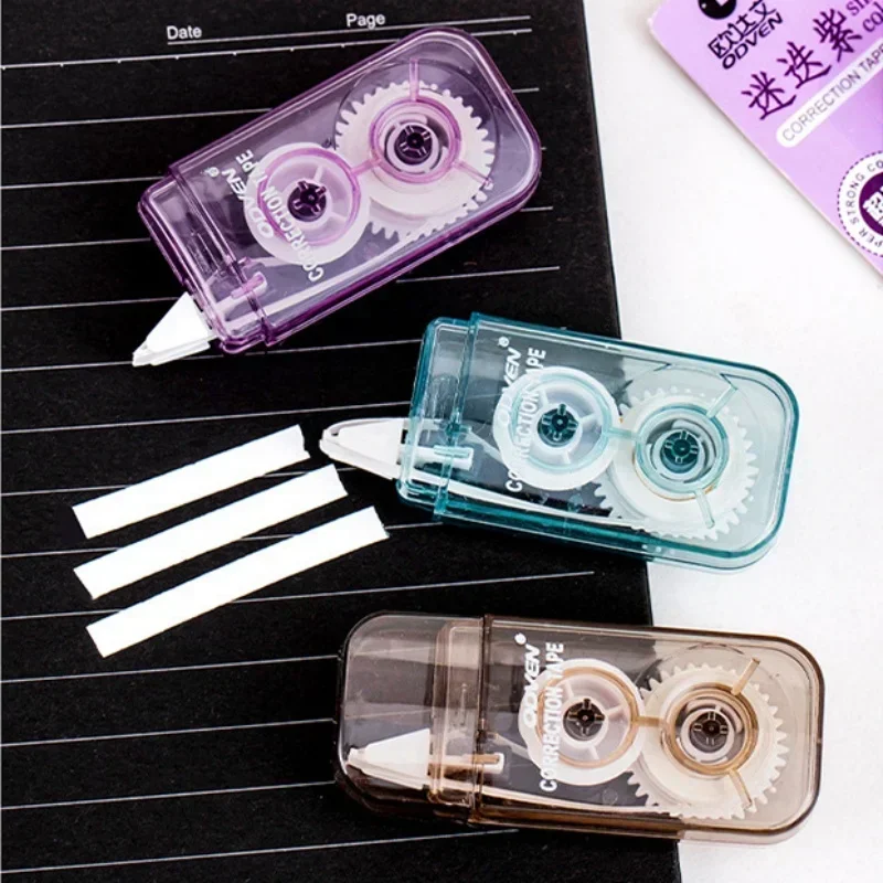 1PC 3m Long Mini Correction Tapes Students Study Homework White Out Corrector Correction Tape Stationery School Office Supplies