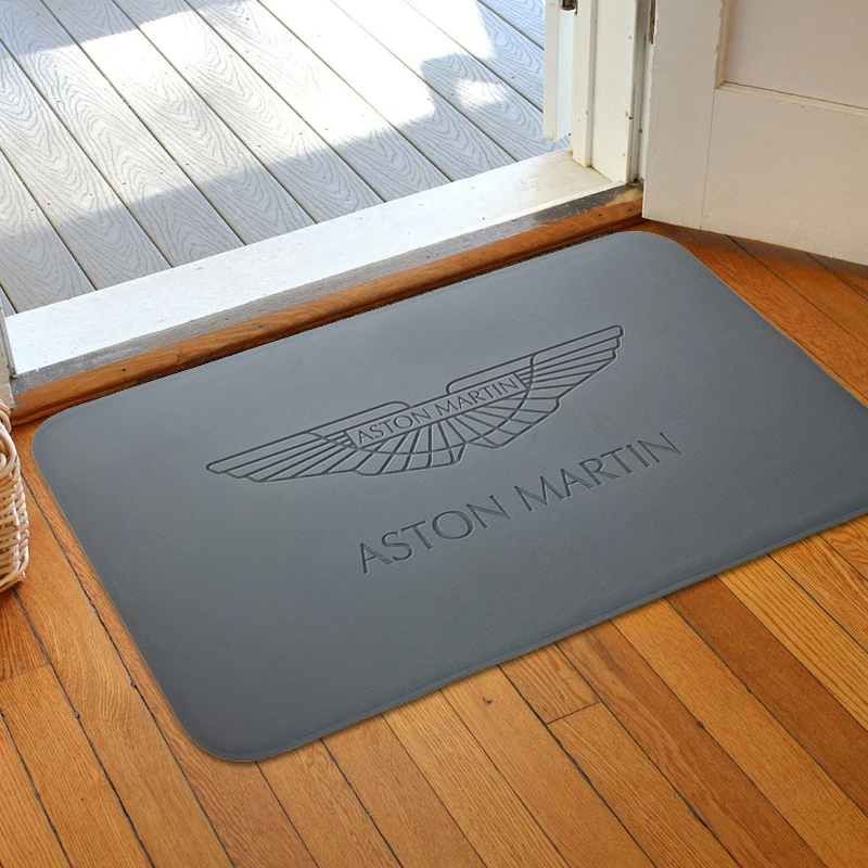 

Bathroom Porch Foot Mat Non-slip G-Aston Martin Custom Doormat Entrance Door Living Room Floor Carpet Kitchen Bedroom Rug