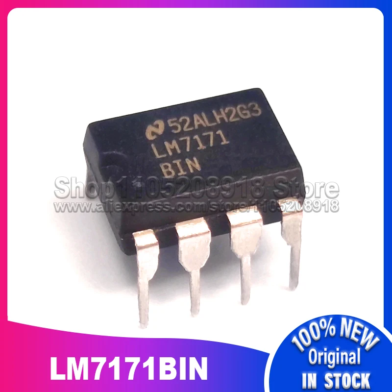 

5 ~ 20 шт./лот LM7171BIN LM7171 DIP-8 LM7171IN DIP 100% новый спотовый запас
