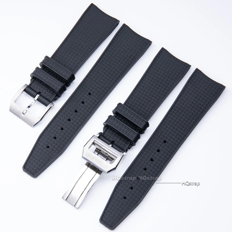 18mm Stainless Steel Buckle for IWC for Pilot Watch Metal Deployment Clasps Nylon Strap Rubber Leather Watchband Folding Clasp