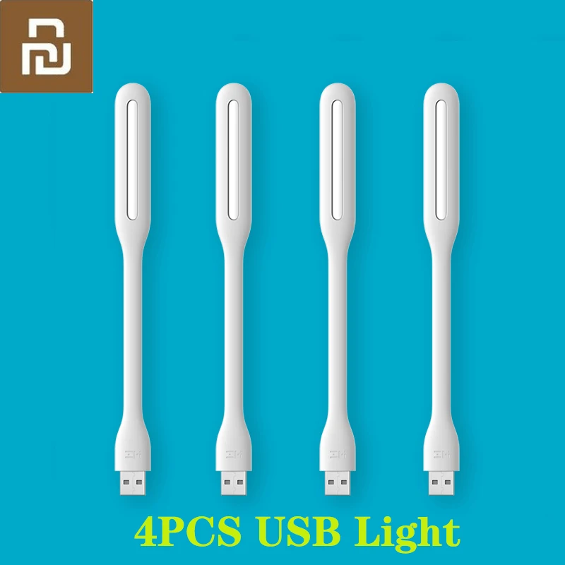 Original Xiaomi Youpin ZMI USB LED Light Enhanced Version 5V 1.2W Portable Energy-saving LED Lamp for Power Bank Camping PC