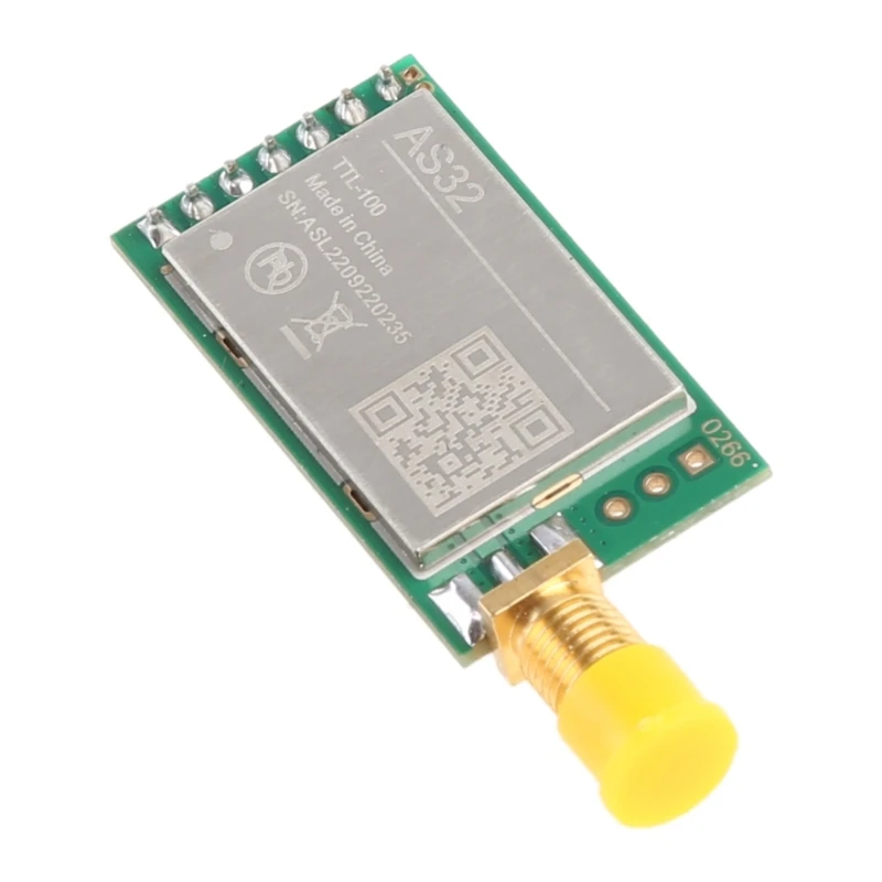 

SX1278 30dBm 1W Serial Port Transceiver AS32 SMA Long 433 MHz Transmitter 03k～19.2kbps(describe 2.4 Kbps)