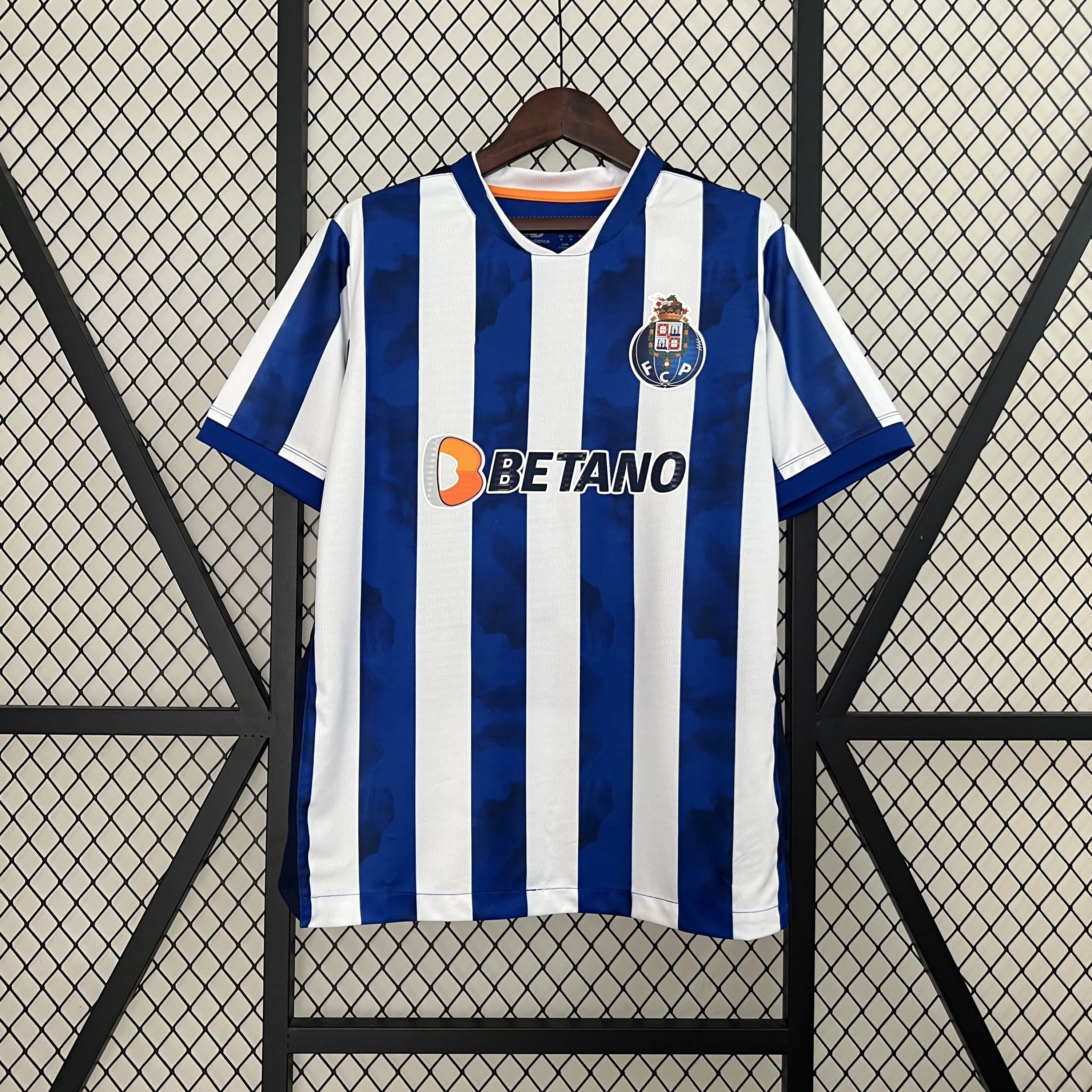 Men's 2024/25 Porto Home White/Blue Kit Shirt