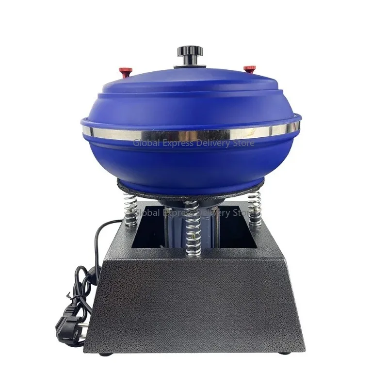 12 Inch Vibrating Polishing Machine to Clean Surface Stains Tumbling Grinder Machine for Diy Jewelry Remove Impurities Tool