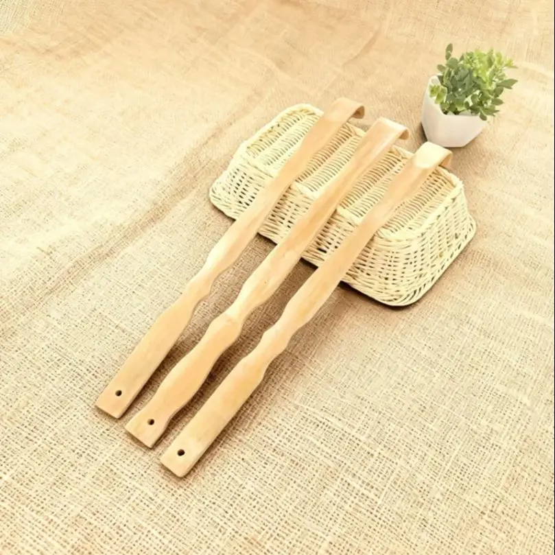 3 pack Bamboo Back Scratcher,100% Natural Bamboo Back Scratchers For Itching Relief,Strong & Sturdy