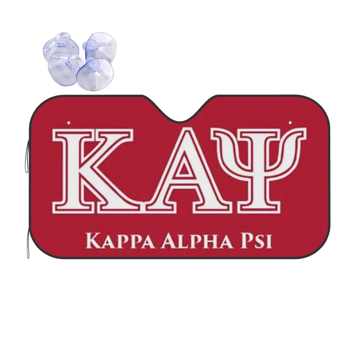 

Kappa KAP Alpha Psi Sunshade Windscreen Car Front Windshield Window Sun Visor Accessories Covers