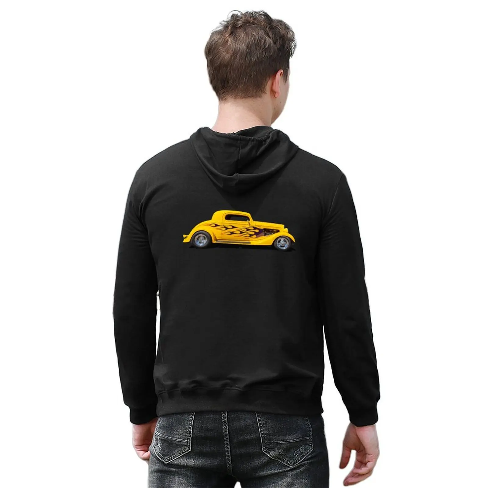 1934 كوبيه هوديي ملابس الرجال الرجال قميص العرق الرجال قميص العرق مجموعة أنيمي الملابس هوديس وبلوزات جديد