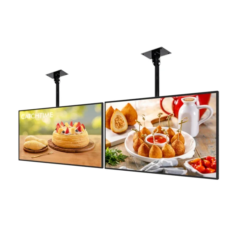 

32 43 50 55 inch 500 700 nits Super 1080P HD Fast Food Digital Menu Board Restaurant