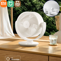 Mijia DC Inverter Desktop Circulating Smart Fan Xiaomi Home Desktop Fans Intelligent Three-dimensional Air Supply