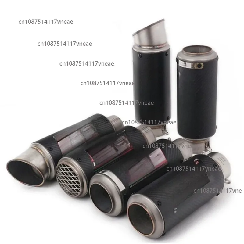 

Модифицированный мотоцикл Fried Street Exhaust SC из углеродного волокна 60 мм/63 мм 400 GSX 750 Универсальный Z650