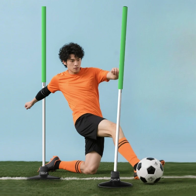 

Automatic Rebound Reset Sign Pole Football Training Obstacle Pole Basketball Practice Obstacle Poles Professional Soccer Parts