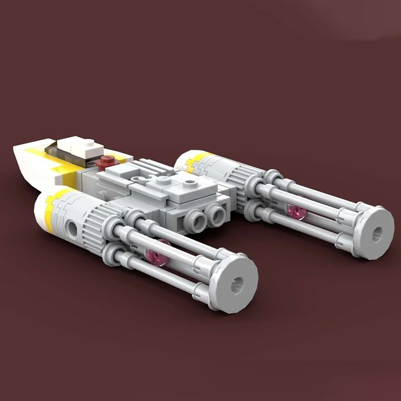 96pcs MOC Mini Y Wing Star Battle Model Building Blocks Christmas Gift Construction Toys Assemble DIY Creative Brick Birthday