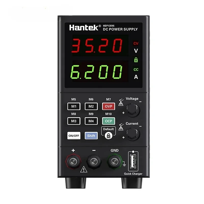 35V/6A Programmable DC Power Supply Low Ripple Low Noise Digital Lab Bench Power Source Stabilized Voltage Regulator