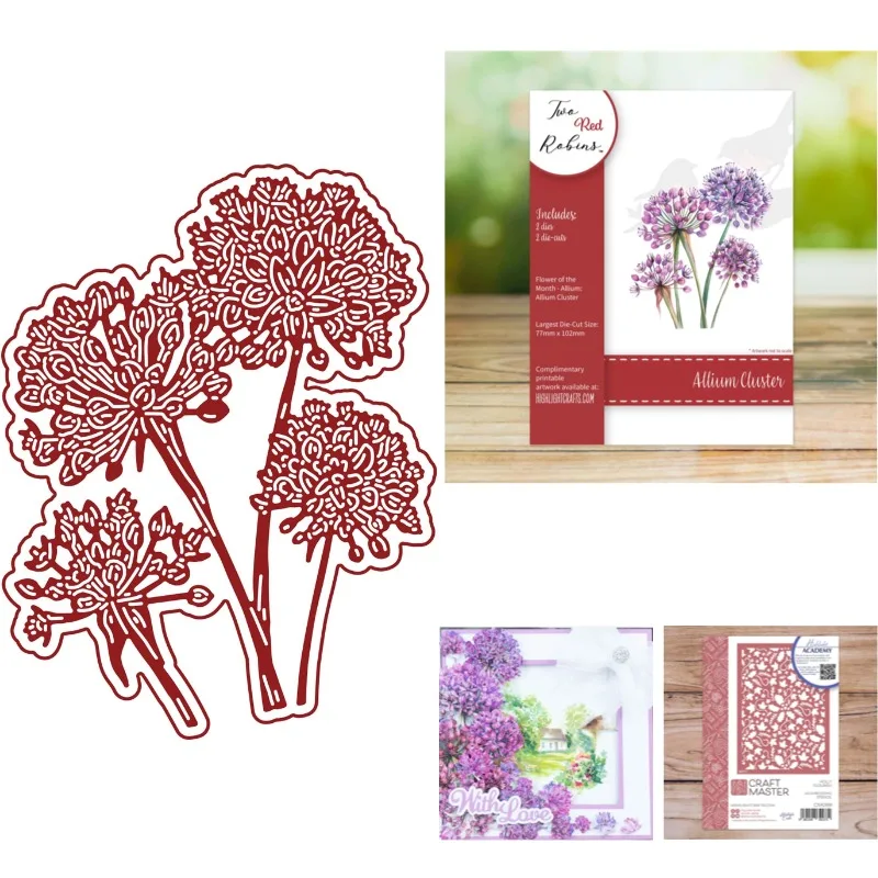 Holly Flourish Backdrop Beautifully Metal Cutting Dies and Stencil DIY Scrap Booking Card Stencil Paper Cards Handmade Album