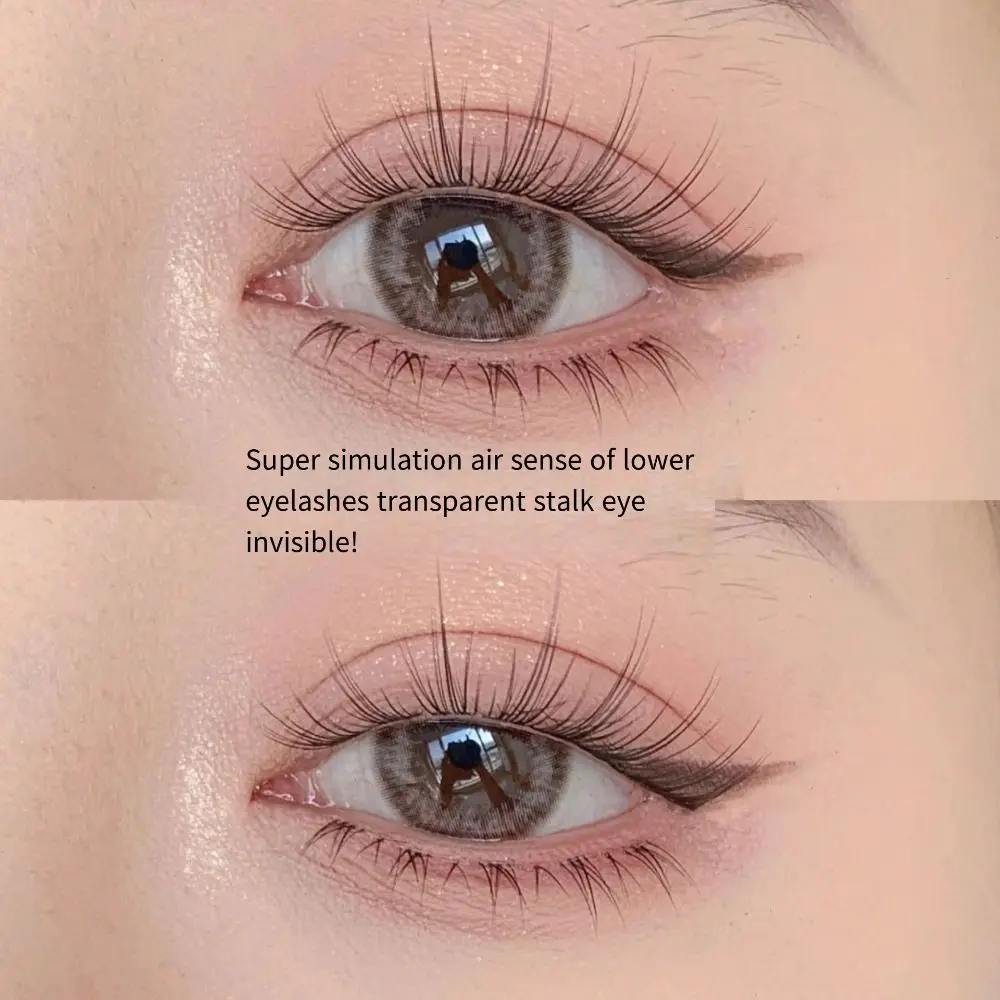 Yeux vaporeux pleine bande femmes Manga sous les cils Extension de cils bas cils de vison bas faux cils outil de maquillage