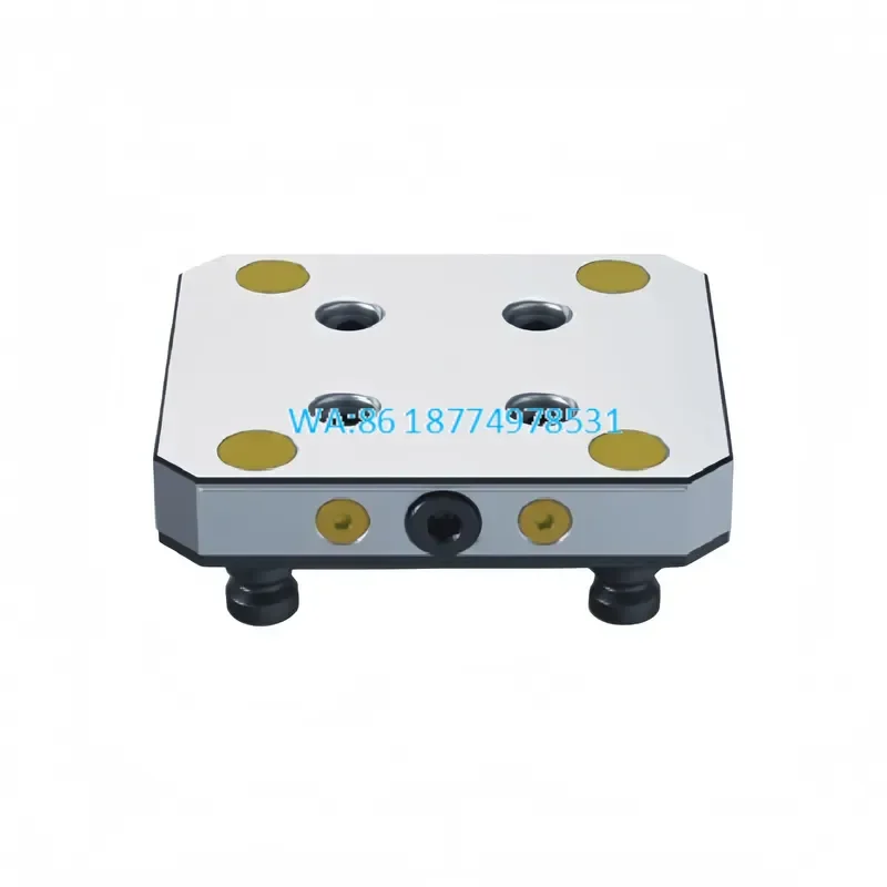 Wmwmnu Zero Point Base Plate Model 3A-110174 150x126x27mm Compatible with Lang System for Self Centering Vise 5 Axis CNC