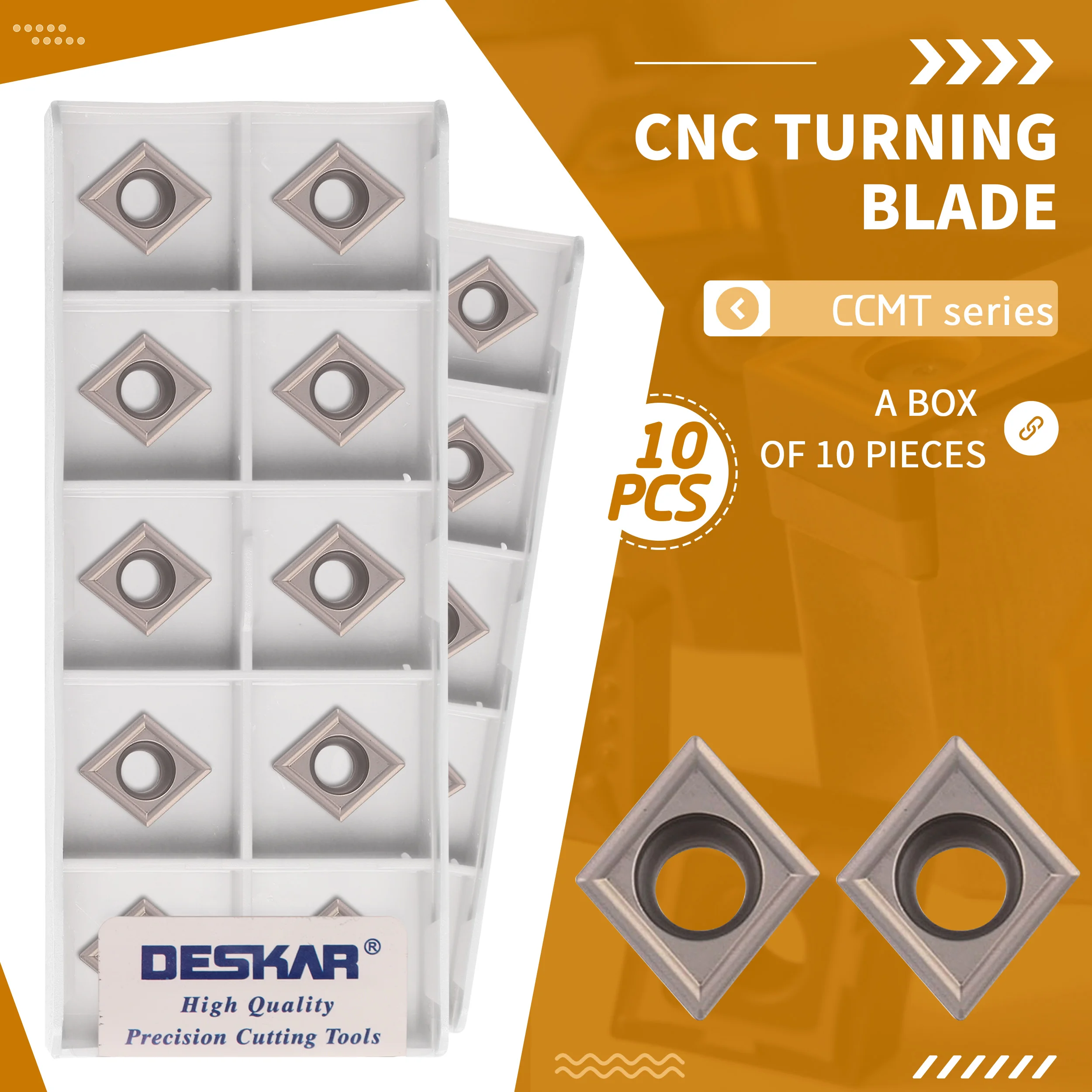 CCMT09T304 TC LF90 CCMT09T308 TC LF90 100% utensili di tornitura CNC originali inserti in metallo duro adatti per inserti di tornitura per taglio acciaio