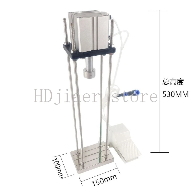 

Crown Cap Pneumatic Capping Machine Semi automatic Wine Bottle Glass Cap Sealing Machine Self brewed Beer Bottle
