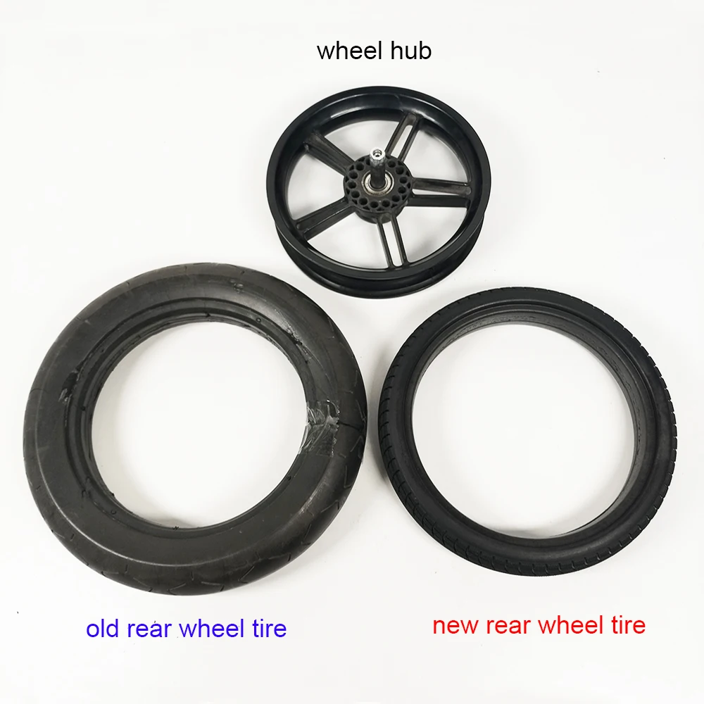 Stroller Tire For Concord NEO Rear Wheel Custom PU Tubeless Tyre Cover With Tread Baby Buggy Replacement Accessories