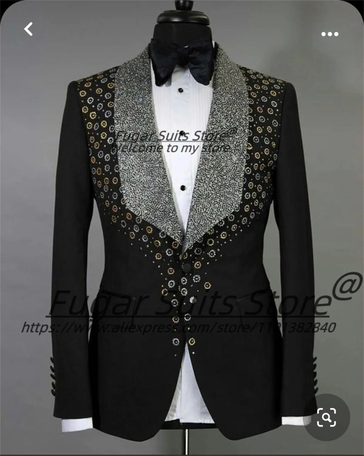 

Элегантные черные свадебные смокинги для жениха, индивидуальный пошив, приталенный крой, с шалевым воротником, комплект из 2 предметов, для выпускного вечера, мужские костюмы.