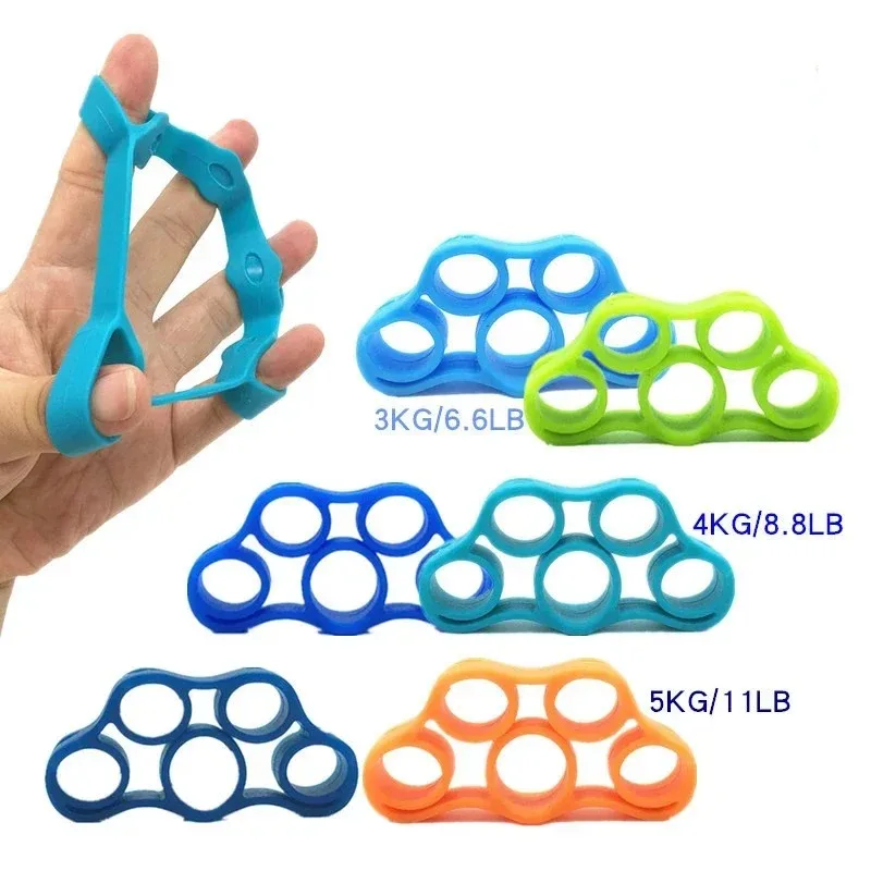 Silicon Finger Hand Joints Massager Rehabilitation Physiotherapy Relax Finger Massager Blood Circulation  rubber ball  fitnes