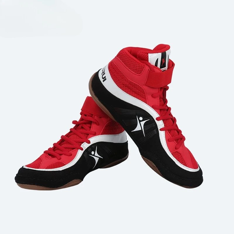 

Original Brand Men Woman Wrestling Sneakers Competition Sport Gym Training Shoe Top Quality Boxing Fighting Boots 38-45