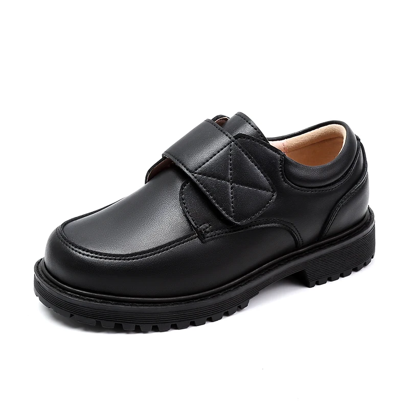 Student Shoes Season Shoes for Boys Black Shoe Children Boy 2025 Spring and Autumn The New British Style Performance Formal Wear