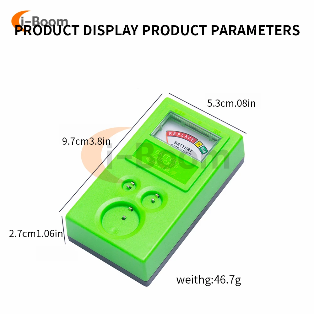 1.55V 3V Button Battery Tester LR44 CR2032 CR2025 Watch Clock Battery Checker Measuring Tool Button Cell Battery Power Tester