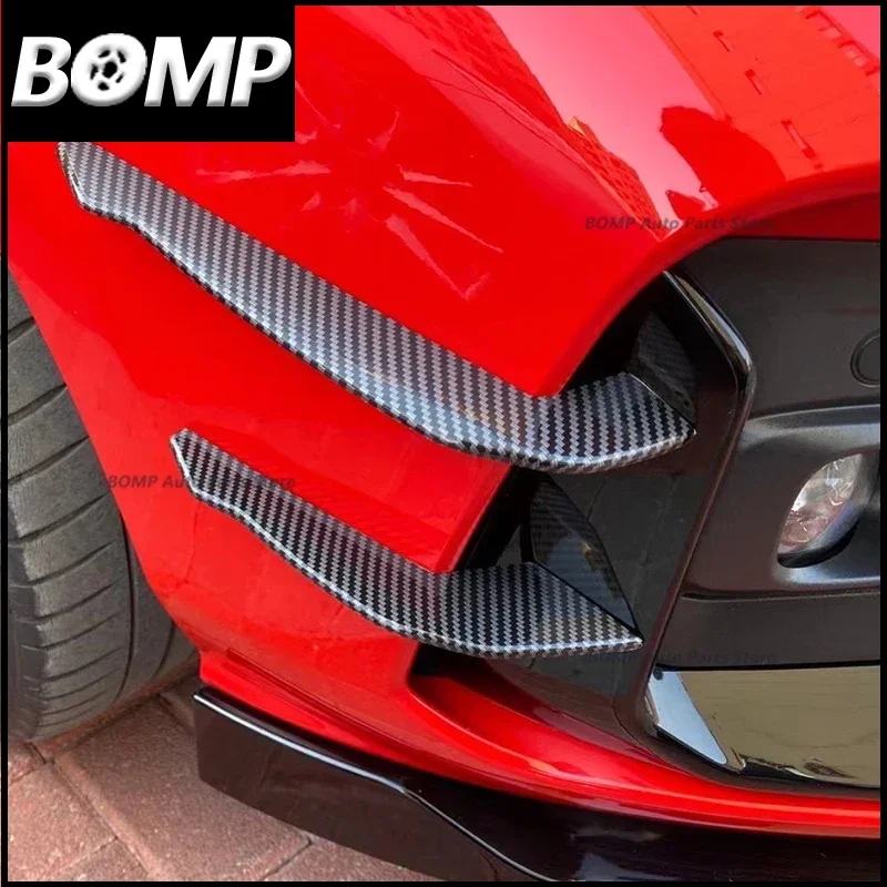 NEW Car Bumper Lip Fin Splitter Spoiler Canard Front bumper side blade trim fender (canard wing) for Ford focus St/st-line MK4 1