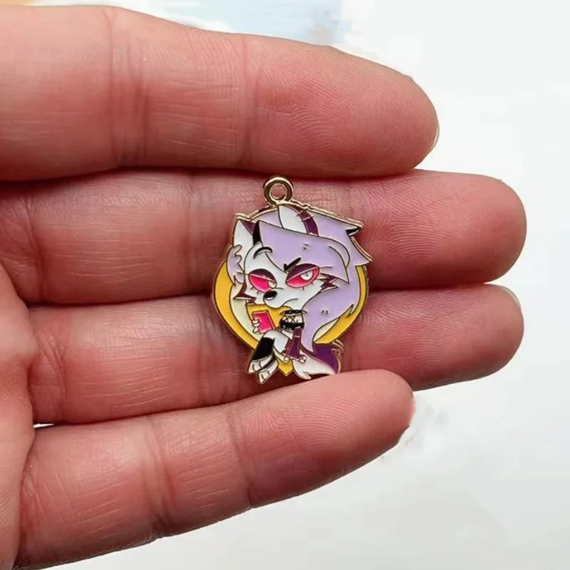 10pcs Alloy Drip Oil Charm Cartoon Anime Enamel Charms Cute Earring DIY Keychain Bracelet Pendant Jewelry Accessories for Making