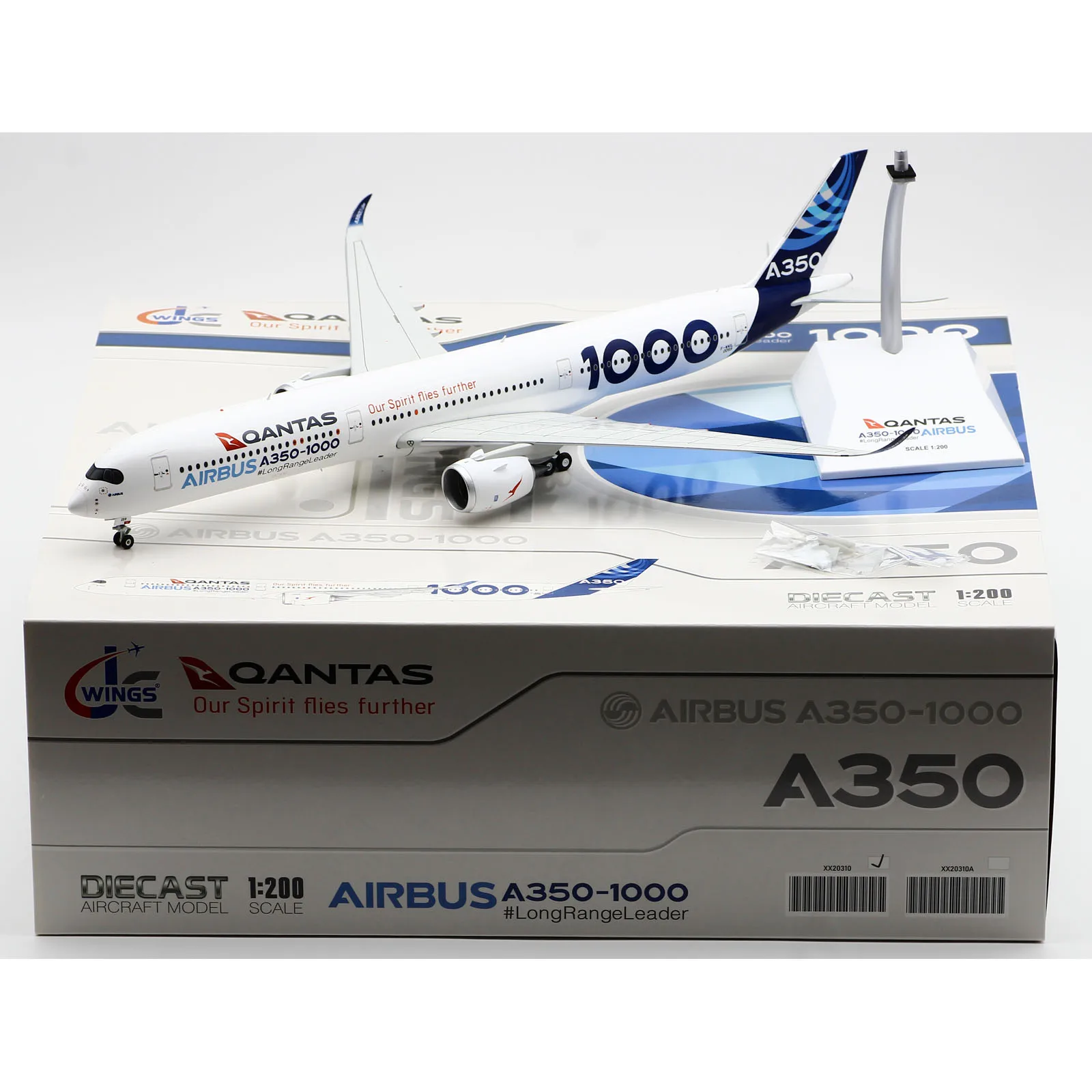 

XX20310 Alloy Collectible Plane Gift JC Wings 1:200 Airbus Industrie "House Color" A350-1000 Diecast Aircraft Jet Model F-WMIL