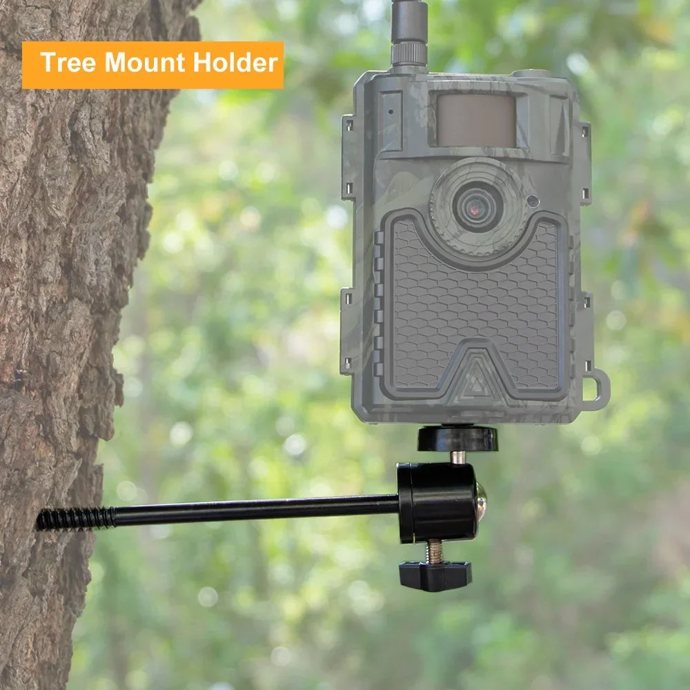 Outdoor camera mounting bracket Portable Camera Tree Mount  Adjustable for Cameras, Solar Chargers, and Night Vision