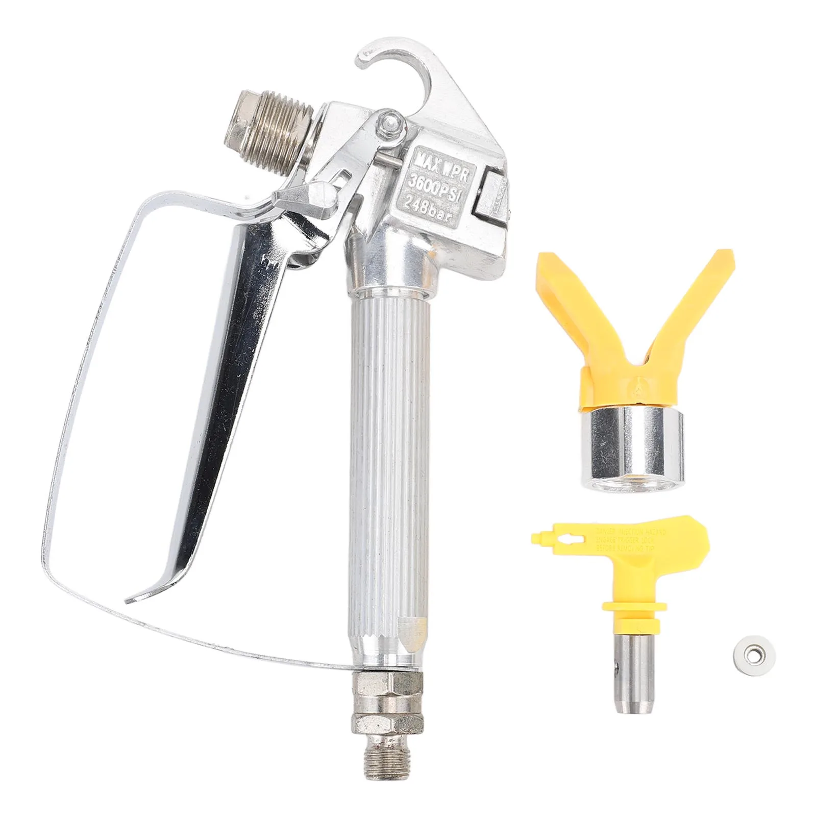 Wall Paint Spray Gun with Nozzle High Pressure Portable Sprayer Gun for Spraying Paint Putty Latex High Pressure Spray Gun