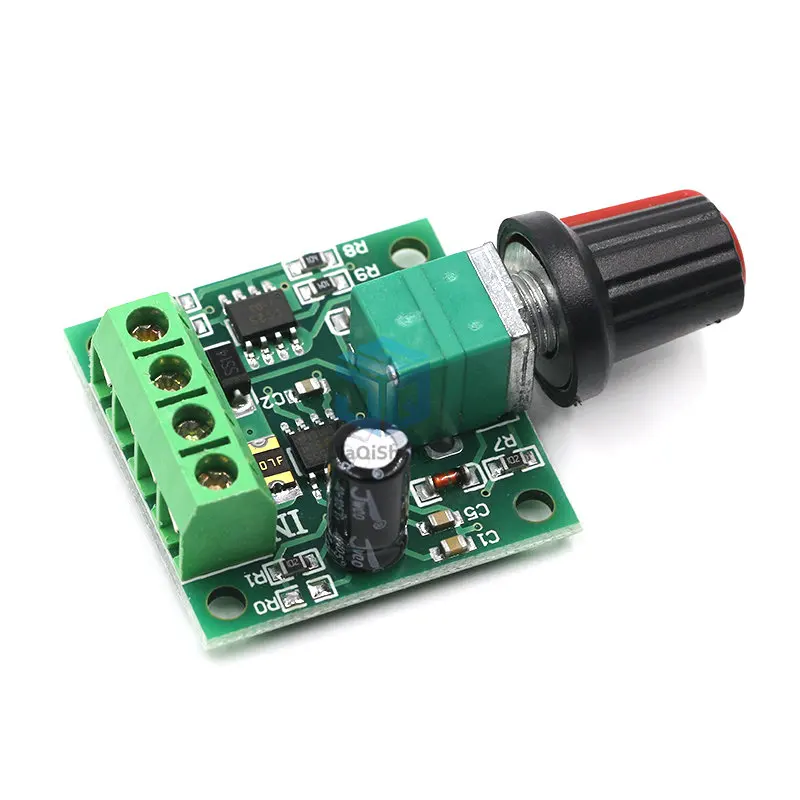 DC 1.8V 3V 5V 6V 12V 2A PWM Motor Speed Controller Low Voltage Motor Speed Controller PWM 0~100% Adjustable Drive Module