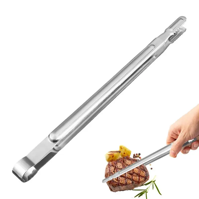 

Cooking Tongs Sturdy Grilling Barbeque Food Tongs Stainless Steel Kitchen Tongs Serving Tongs For Grilling Cooking Turning