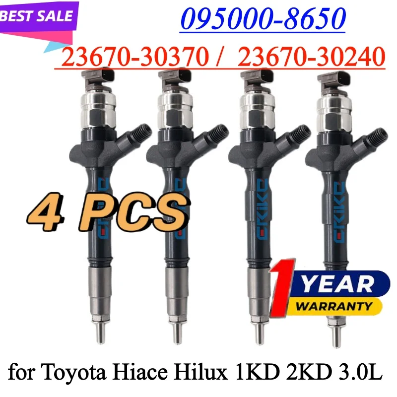 4PC 095000-8650 Oem…