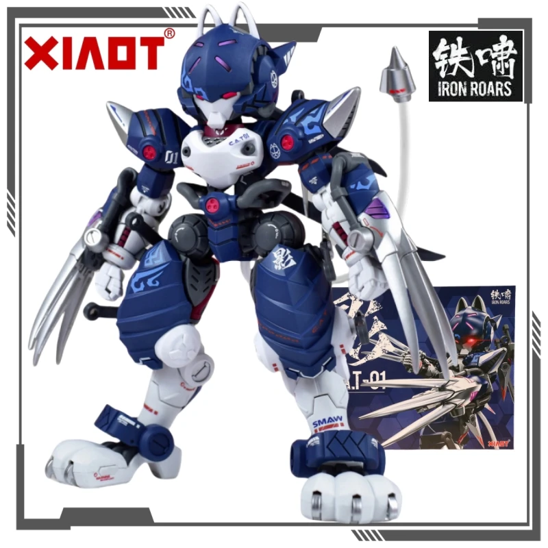 XIAOT oryginalna seria IRON ROARS Anime figurka montaż zabawki modele kolekcjonerskie ozdoby modele prezenty dla chłopców