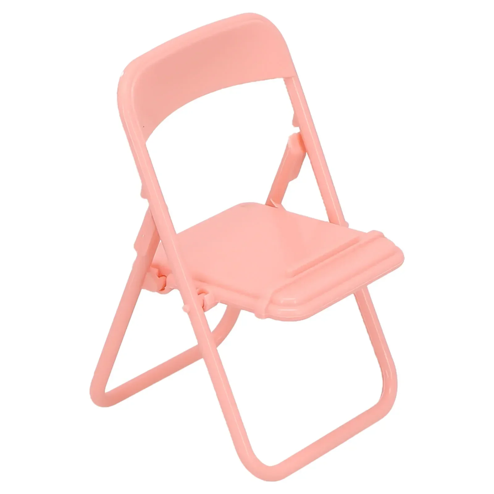 Mini Chair Shape Mobile Phone Stand Portable Cute Colorful Adjustable Folding Stool Lazy Phone Desktop Holder For Cell Phone