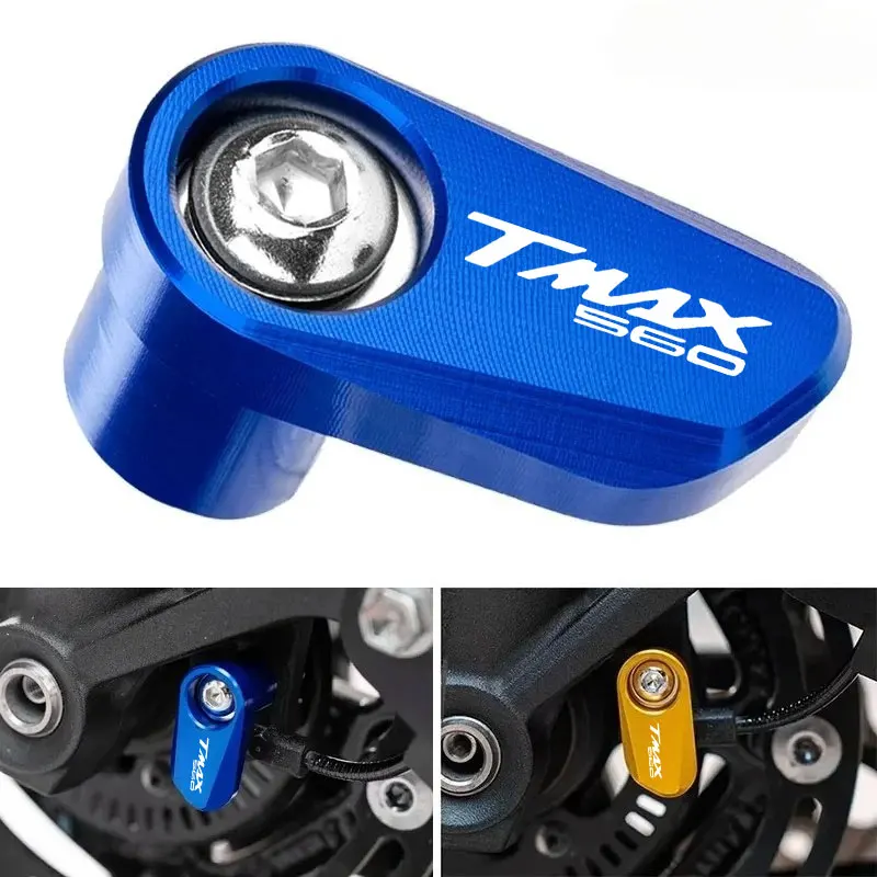 لياماها TMAX TMAX560 560 دراجة نارية الملحقات الجبهة الخلفية عجلة ABS الاستشعار حماية غطاء حماية #1