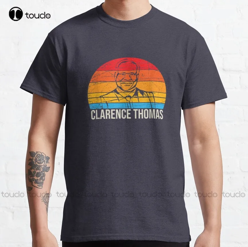 Clarence Thomas Classic T-Shirt T-Shirts For Women High Quality Cute Elegant Lovely Kawaii Cartoon Sweet Cotton Tee Shirts New