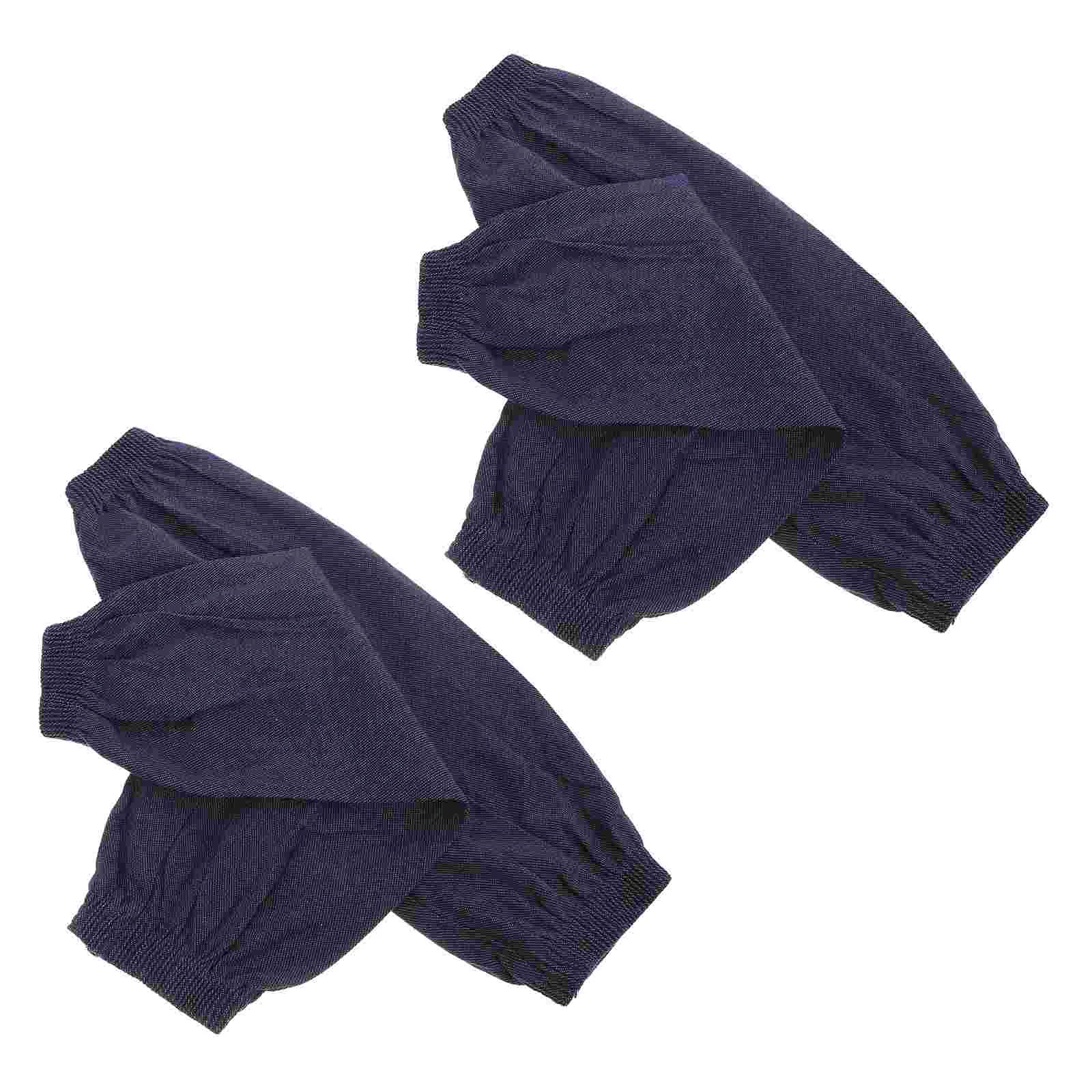 2 Pairs Dust Sleeve Wear Resistant Forearm Sleeves Protection Welding Cover Protector Anti-wear