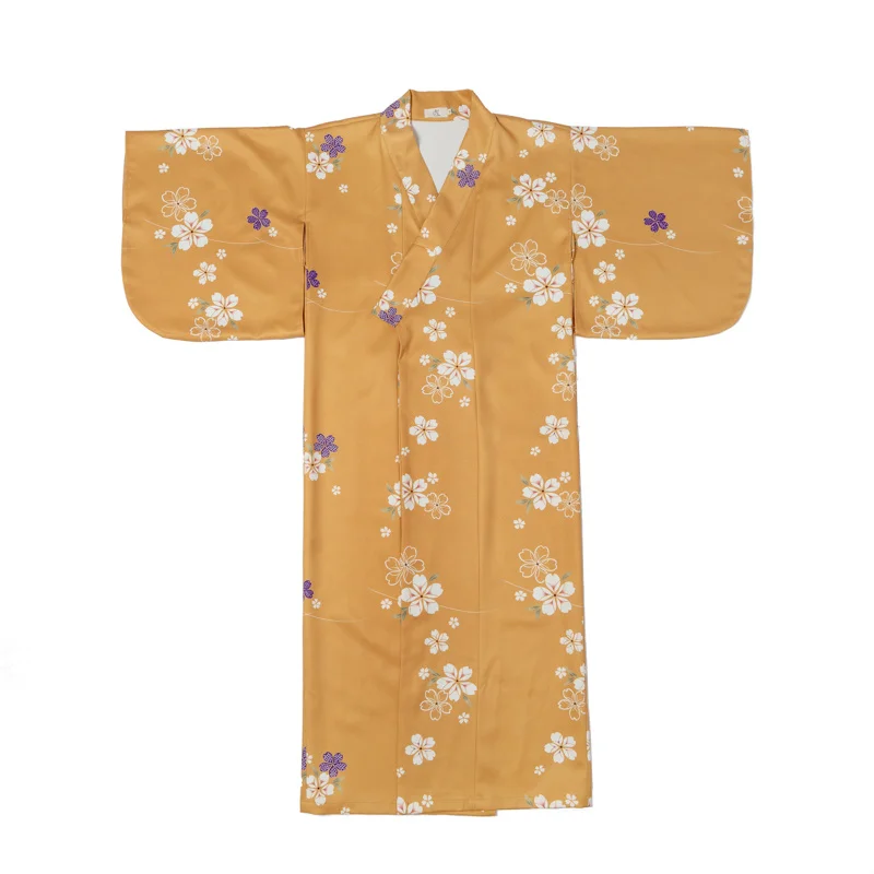 Bulan baru Kimono gaya gadis harmoni Jepang Kimono gaun Formal Jepang wanita ditingkatkan Kimono jubah mandi