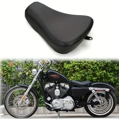 Cojín de asiento individual para motocicleta, conductor delantero para Harley Sportster 72 48 1200 883 2010-2015