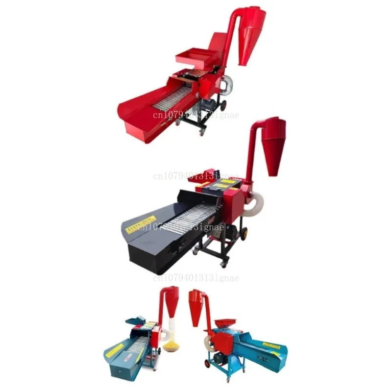 High Quality Agriculture Hay Forage Grass Silage Machine Chaff Cutter With Diesel Engine