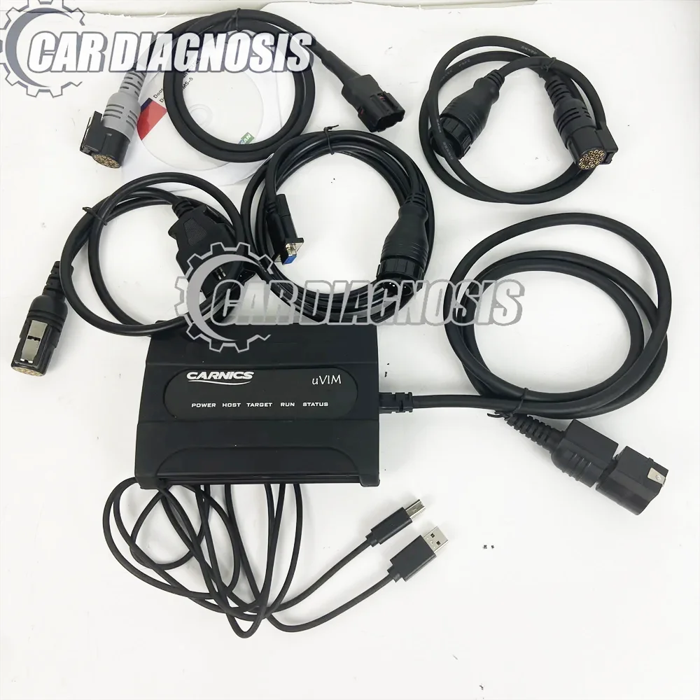 

For Doosan uvim Excavator Forklift Engine Fault Detector DDT SCR DPF DCU ECU Scanner heavy duty communication Interface